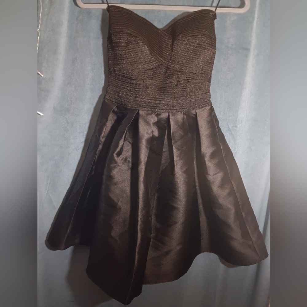 strapless skater dress